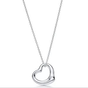 Elsa Peretti Open Hear Pendant Necklace